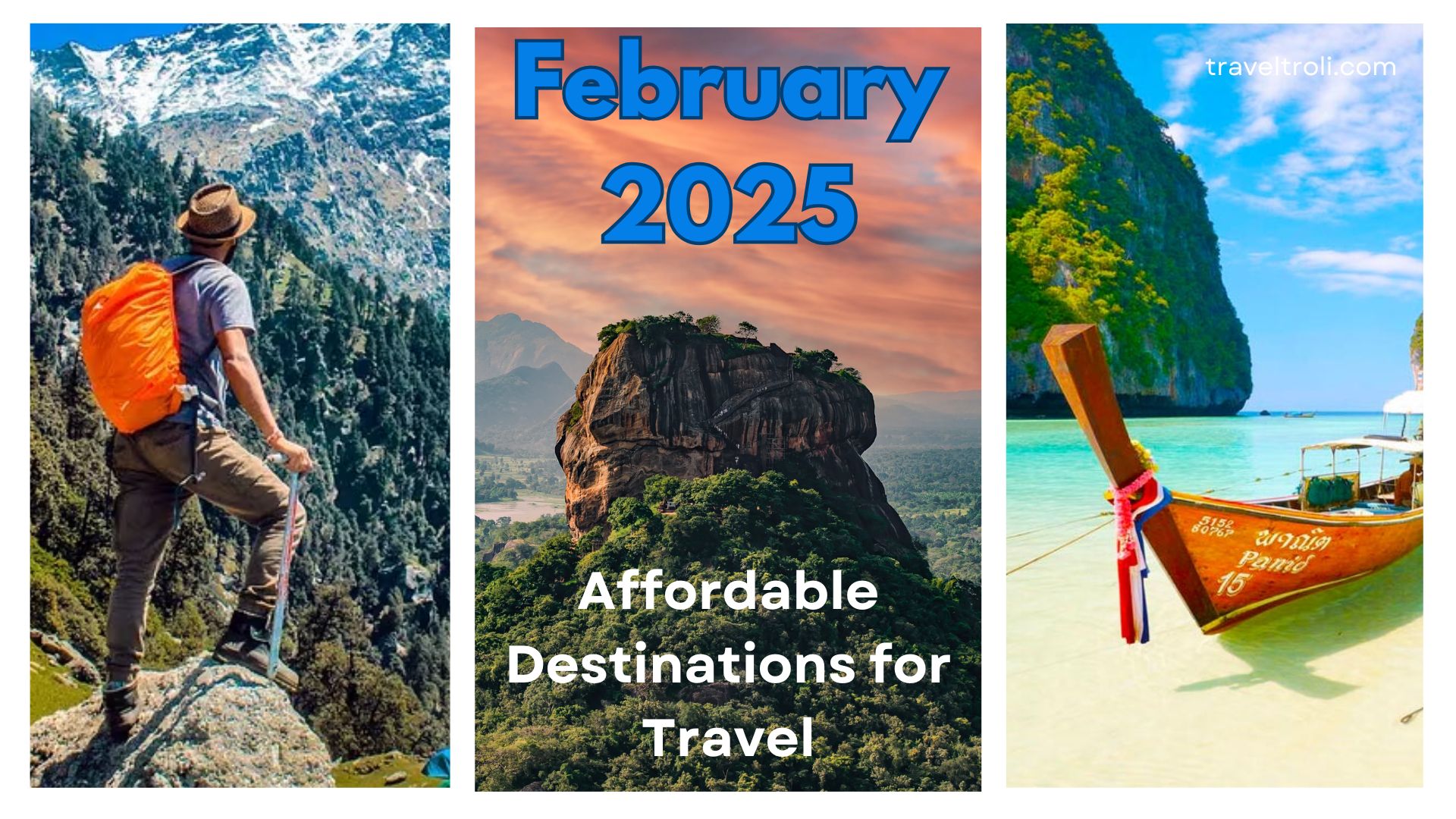 February 2025 cheap destinations